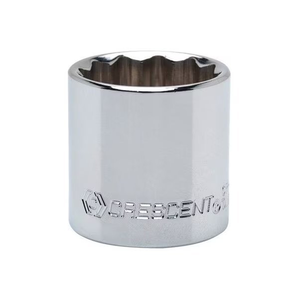 Crescent 1/4 in. X 3/8 in. drive SAE 12 Point Standard Socket 1 pc, Weller, Mfr#: CDS23N